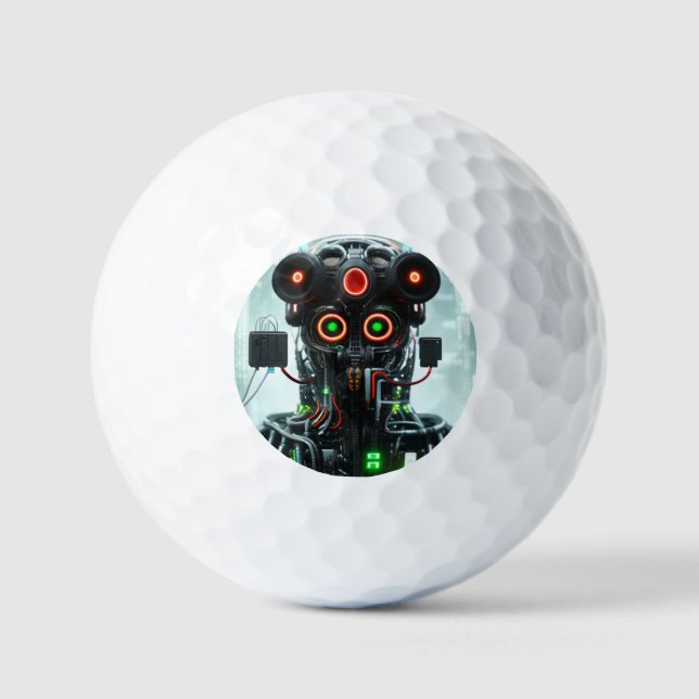 Robot 5 balles de golf de valeur 12 pk (Recto)