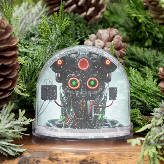 Robot 5 snow globe (Winter)