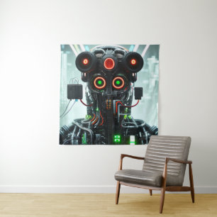 Robot 5 tapestry
