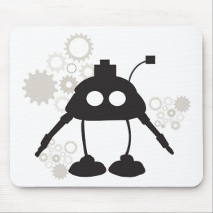Robot and Gears Mousepad