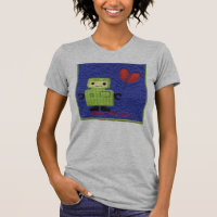 robot, Beep; I miss you.