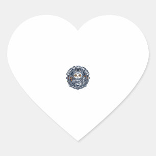 Robot Butler Cat Pet Lover Shirt Art - Robot Butle Heart Sticker
