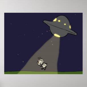 Robot-chan Abducted Poster