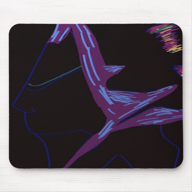 Robot Character Mouse Pad (Front)