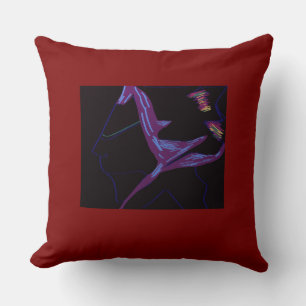 Robot Character Throw Pillow