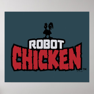 Robot Chicken Logo Poster