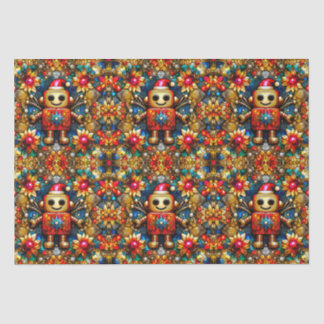 ~ Robot Christmas Wrapping ~ Tissue Paper