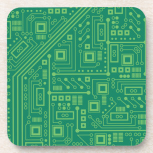 Robot Circuit Board Coaster