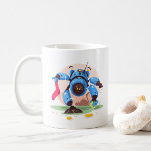 Robot coffee mug