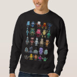 Robot Collection Science Technology Robots Sweatshirt<br><div class="desc">Robot Collection Science Technology Robots. Robot Lover Robotics Kids.</div>