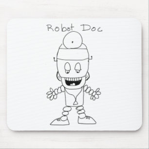 Robot Doctor Mouse Pad