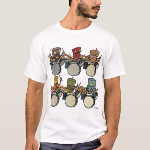 Robot Drummers T-Shirt
