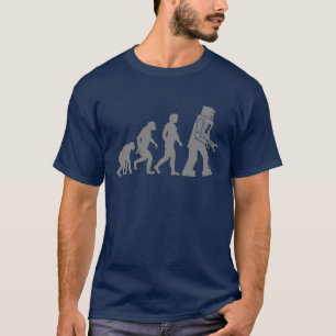 Robot Evolution - Our new Robot Overlords T-Shirt