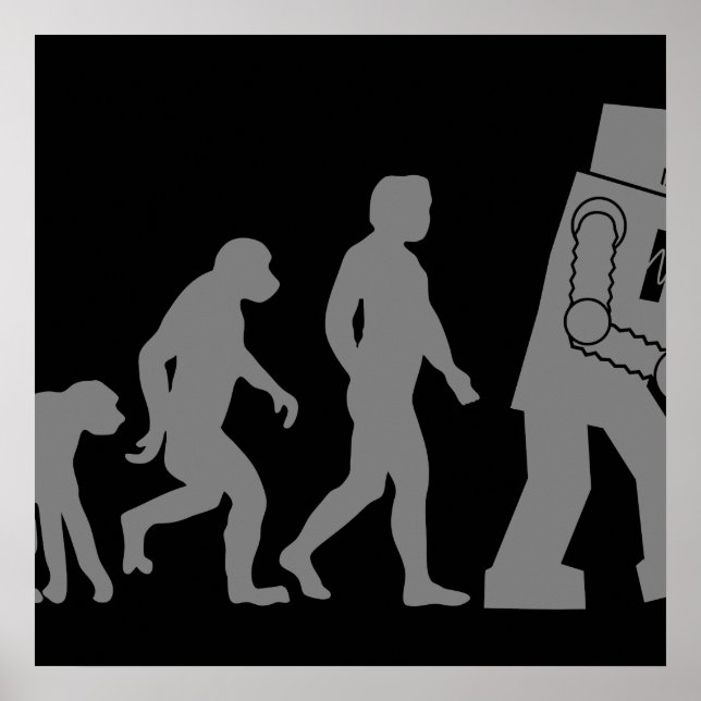 Robot Evolution Poster (Front)