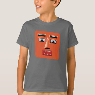 Robot Face V1 Kids T-Shirt