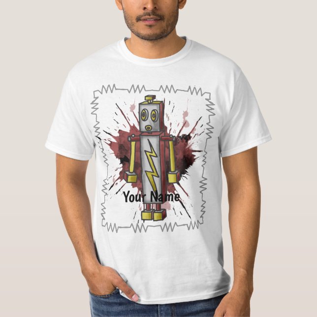 Robot Five T-Shirt (Front)