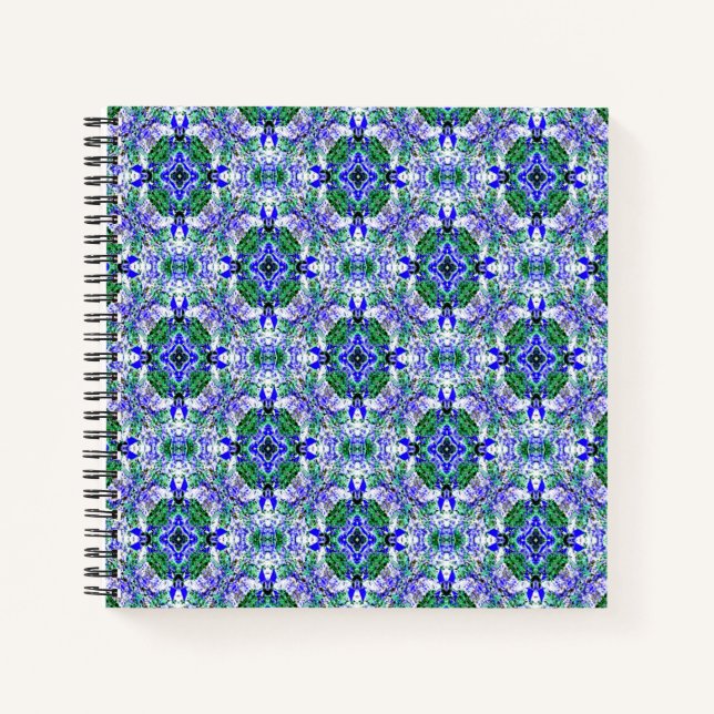 Robot flowers..... notebook (Front)