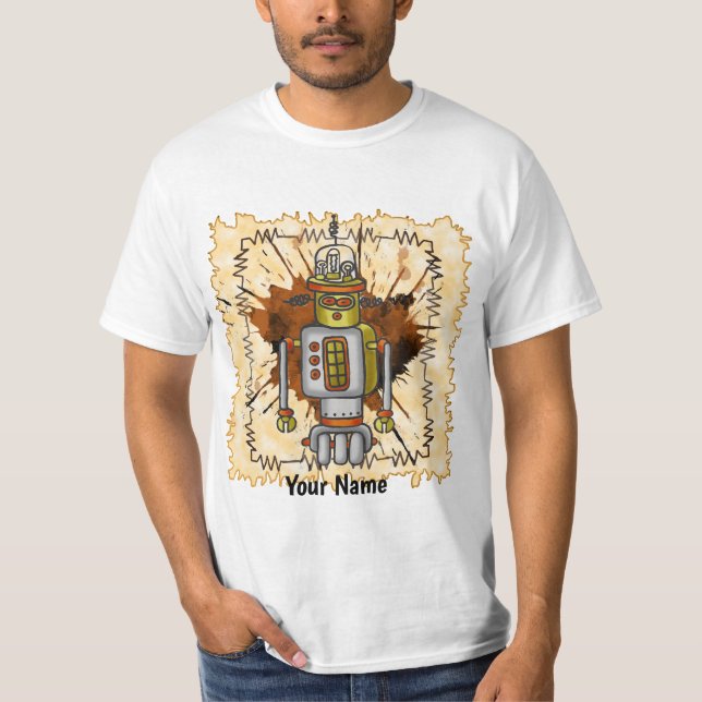 Robot Four T-Shirt (Front)