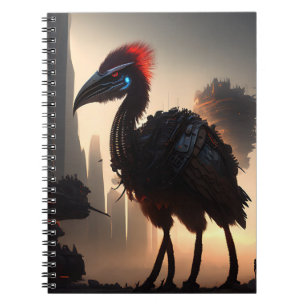 Robot futuriste Emu australien, Carnet
