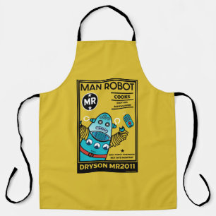 Robot Gifts For Anniversary  Men And Women   Apron