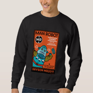 Robot Gifts For Anniversary Or Wedding Sweatshirt