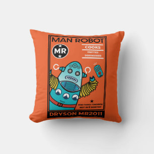Robot Gifts For Anniversary Or Wedding   Throw Pillow