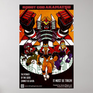 Robot God Akamatsu Poster 1