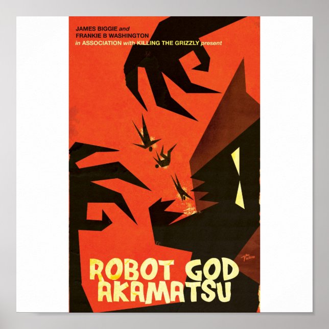 Robot God Akamatsu Poster 6 (Front)