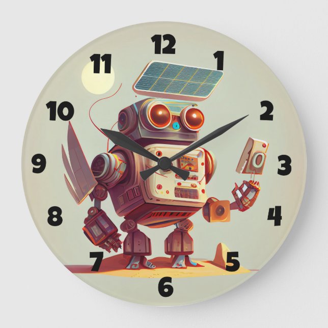 Robot Grande horloge (Recto)