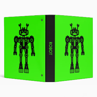 Robot - Green Binder