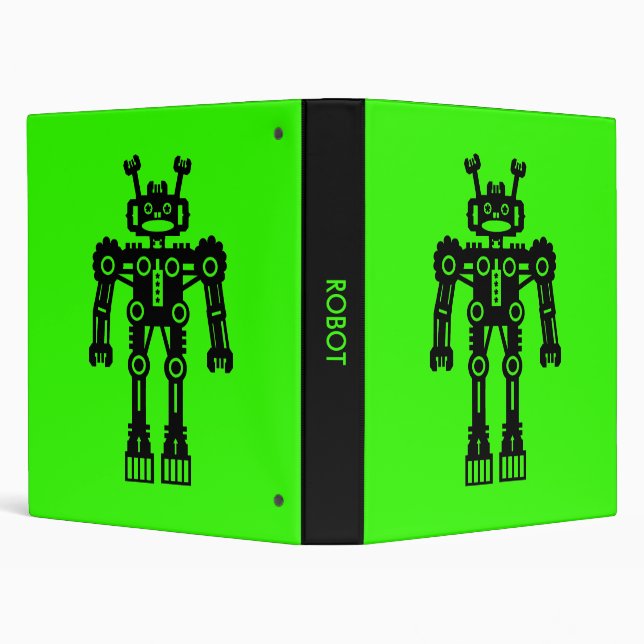 Robot - Green Binder (Background)