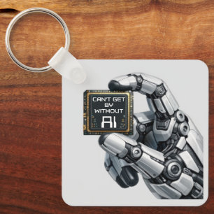 Robot Hand Keychain