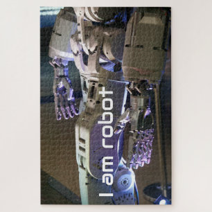 Robot hands  jigsaw puzzle
