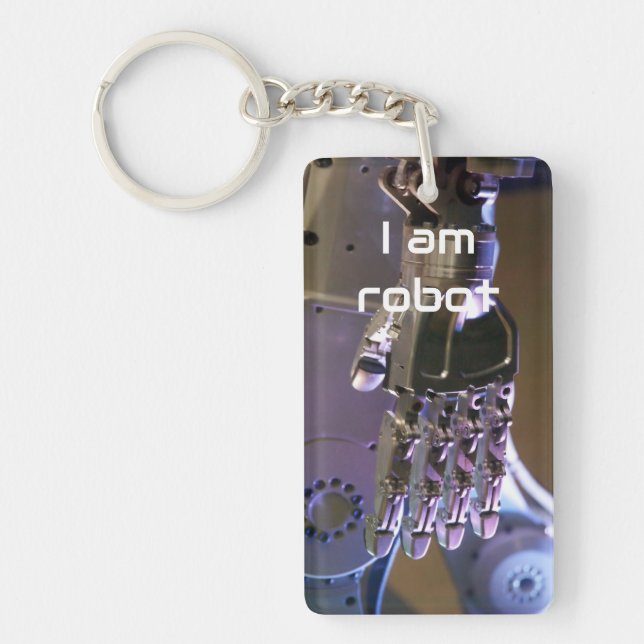 Robot hands  keychain (Front)