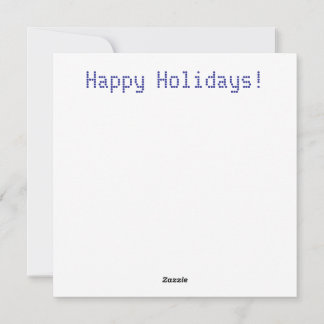 Robot Holidays Holiday Card