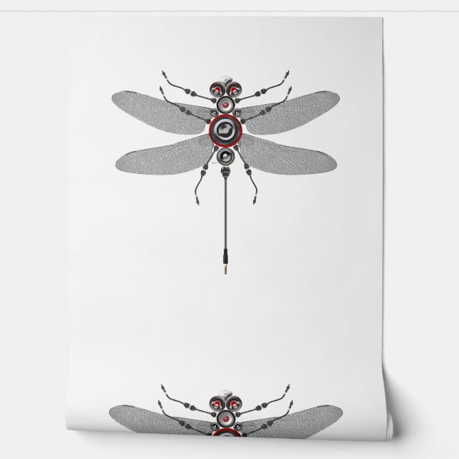 Robot Insect Dragonfly Hifi Speaker System Electro Wallpaper (Unrolling)