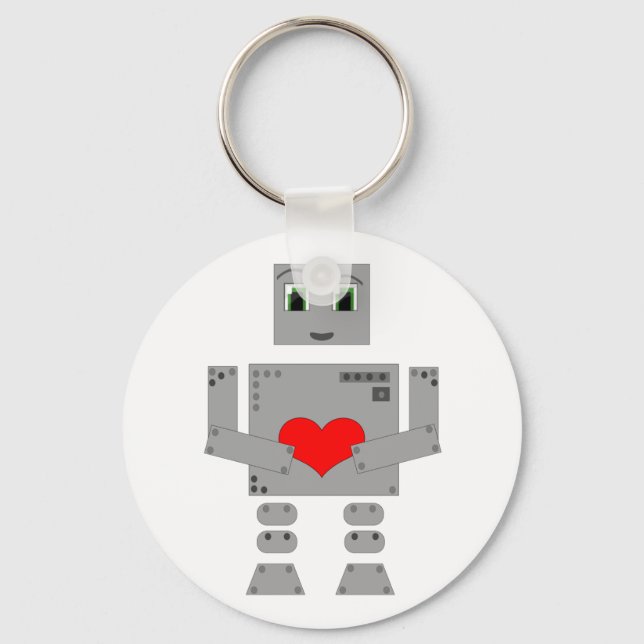 Robot Keychain (Front)