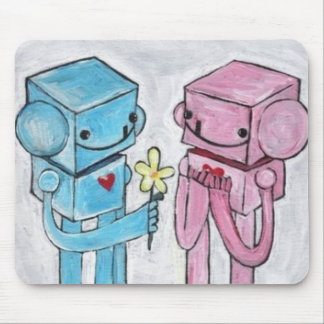 Robot Love Mousepad