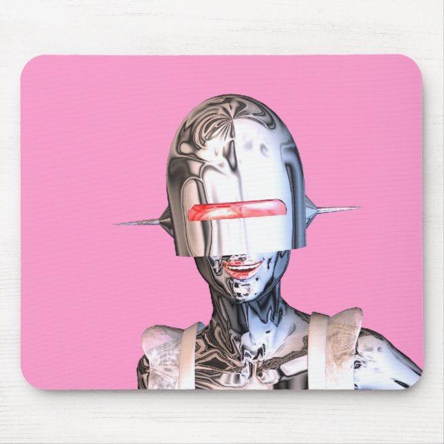 robot maid mouse pad (Front)