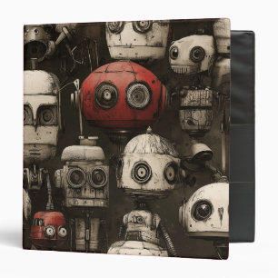 Robot mascot toys  binder