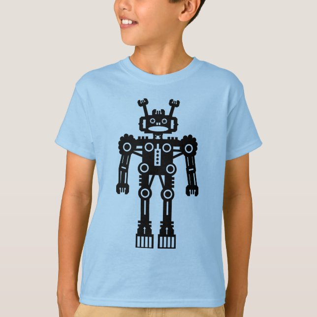 Robot Mk I - Customized T-Shirt (Front)