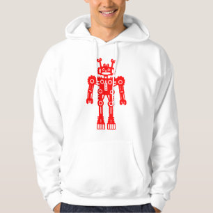 Robot Mk I - (Red) - Customized Hoodie