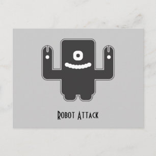Robot Monster Postcard