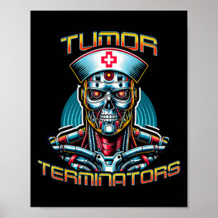 Robot Nurse Futuristic Nurses Oncology - Tumour Poster