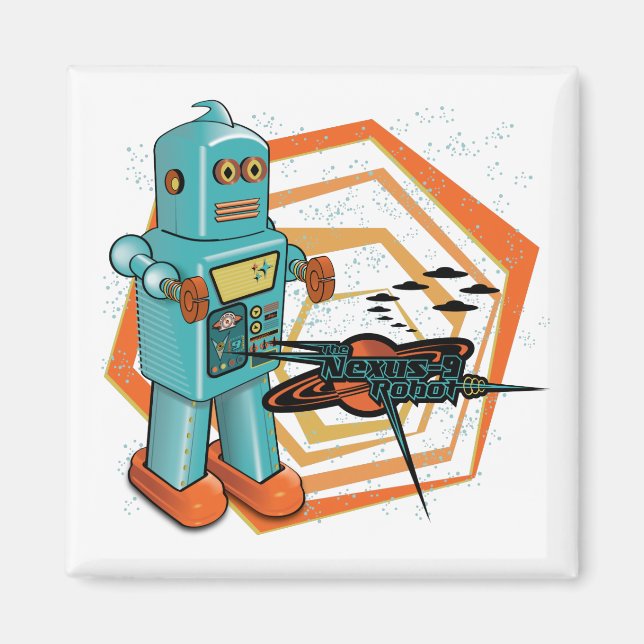 Robot O'Rama Magnet (Front)