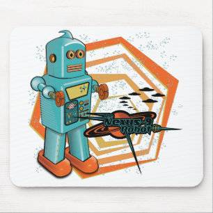 Robot O'Rama Mouse Pad