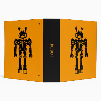 Robot - Orange (2.0in) Binder