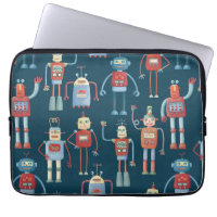 Robot Pattern Dark