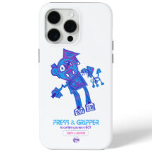Robot Press & Gripper iPhone 15 coque