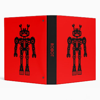 Robot - Red Binder